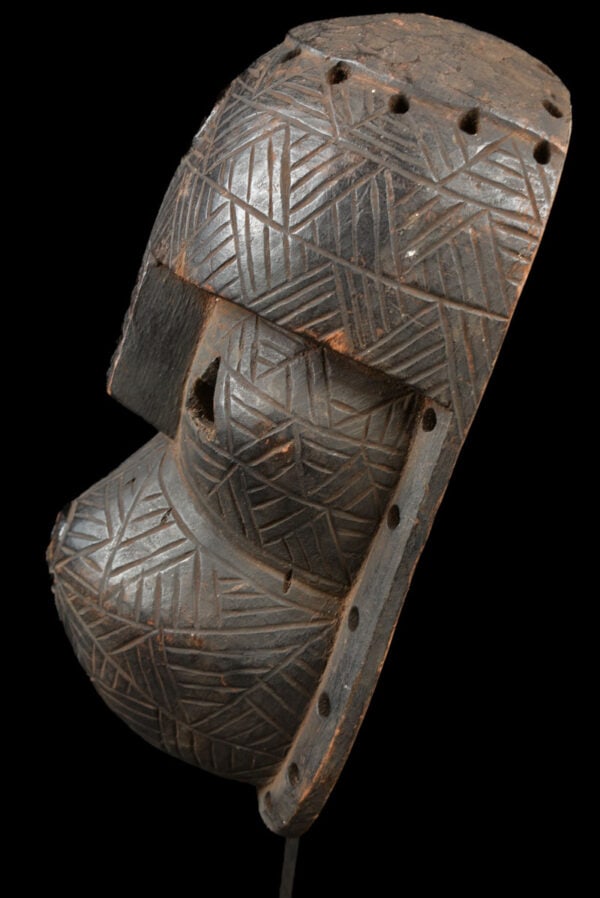 Mask - Wood - Tetela - Congo - 5