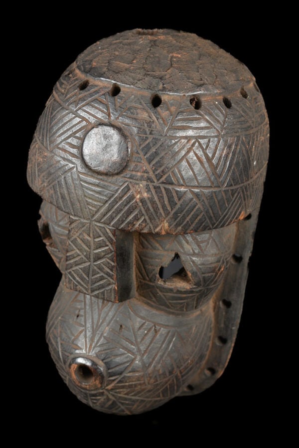 Mask - Wood - Tetela - Congo - 6