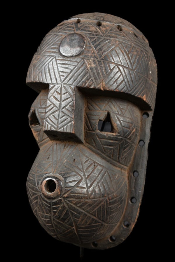 Mask - Wood - Tetela - Congo - 7