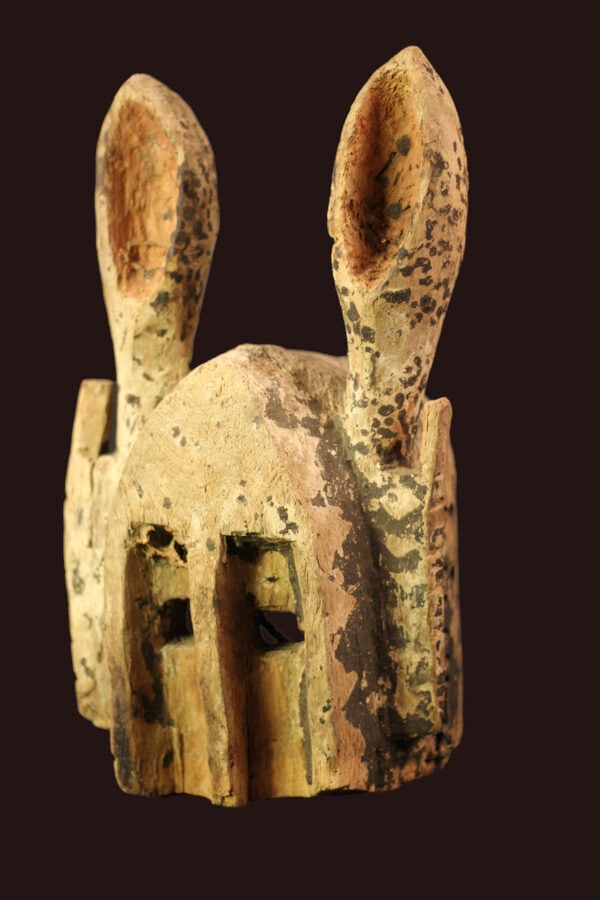 Rabbit mask - Wood - Dogon - Mali - 3