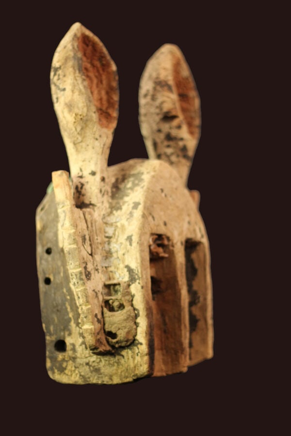 Rabbit mask - Wood - Dogon - Mali - 4
