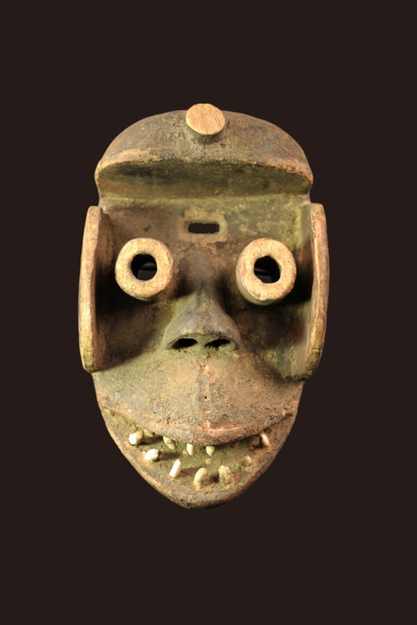 Mask - Wood, Teeth - Guere - Ivory Coast - 2