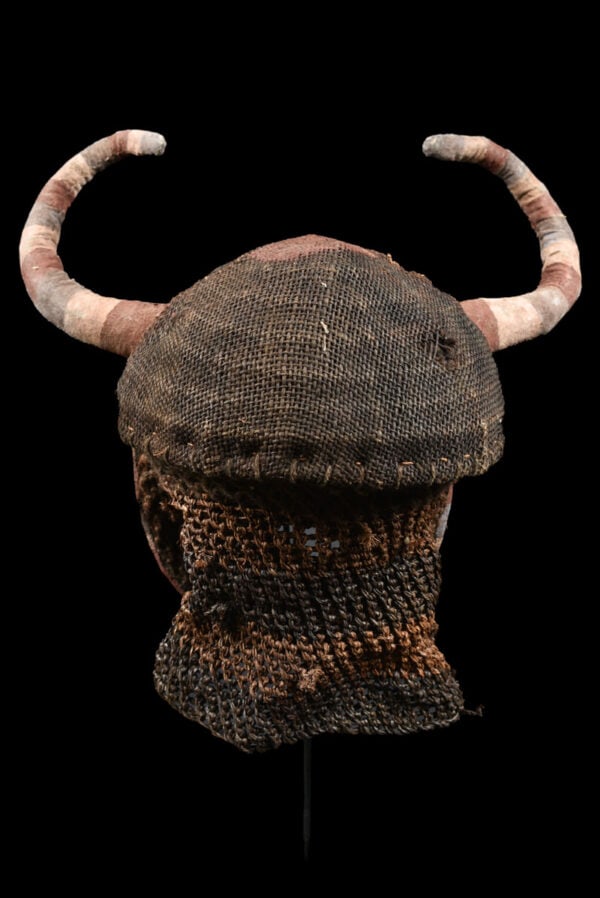 Kalulu Mask – Plant fibre – Chokwe – Zambia - 7
