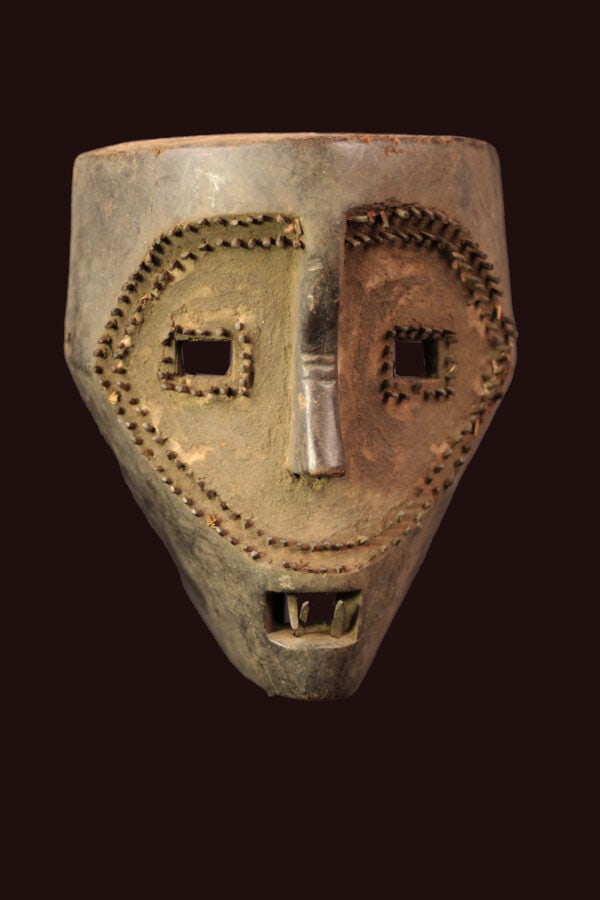 Initiation mask – Wood – Ngbaka – DR Congo - 2