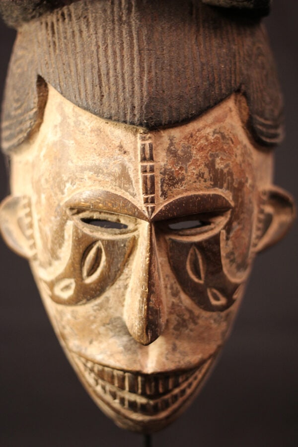 Mask - Wood - Agbogho Mmwo - Igbo / Ibo - Nigeria - 8