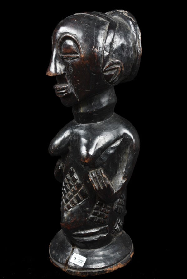 Ancestor figure - Wood - Luba - DR Congo - 2
