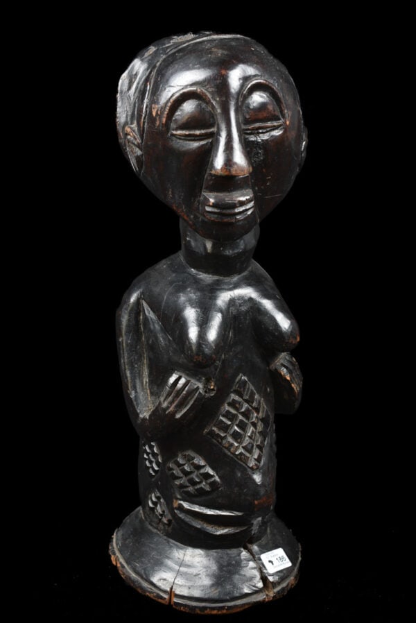 Ancestor figure - Wood - Luba - DR Congo - 3