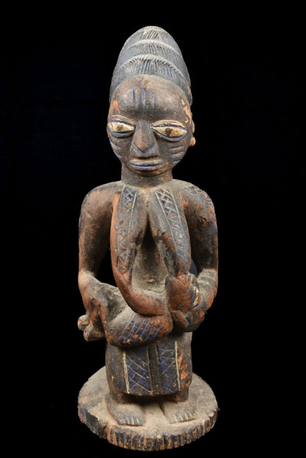 Maternity figure - Wood - Yoruba - Nigeria - 2