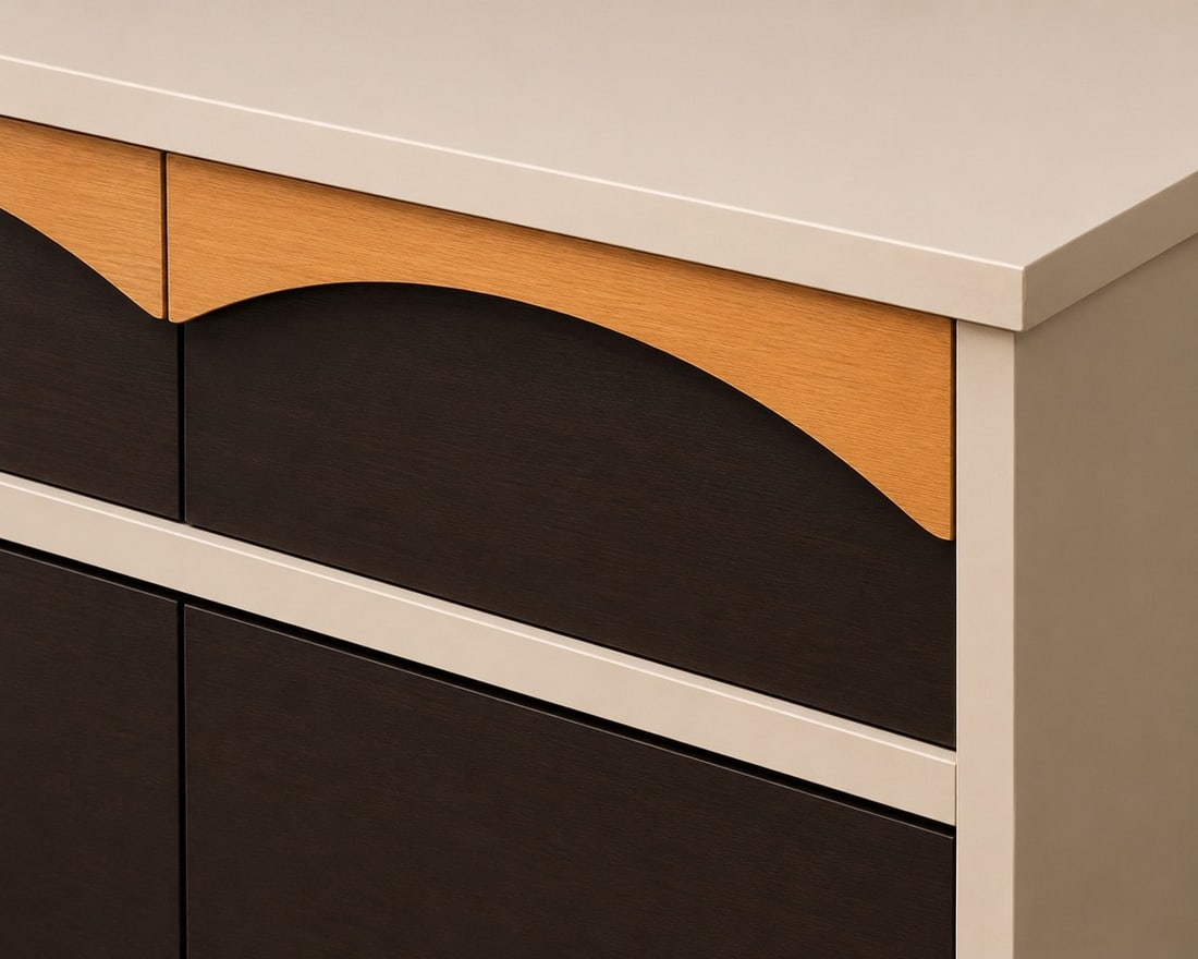 Mid-Century Modern Style Nine-Drawer Dresser - 3