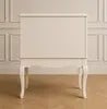Petite French Provincial Style Black and Wood Accent Table - 6