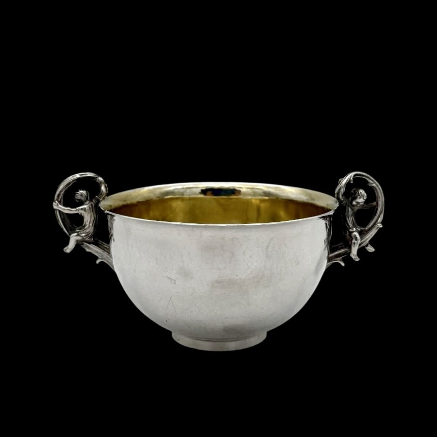 Mid 20th Century Modern Sterling Silver Bon Bon Dish London 1962 Leslie Gorden Durbin - 2