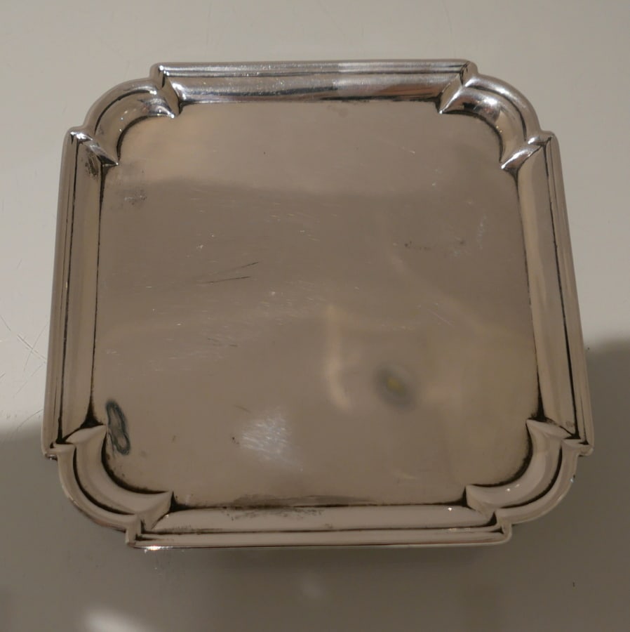 Early 18th Century Antique George II Sterling Silver Salver London 1728 John Tuite - 2