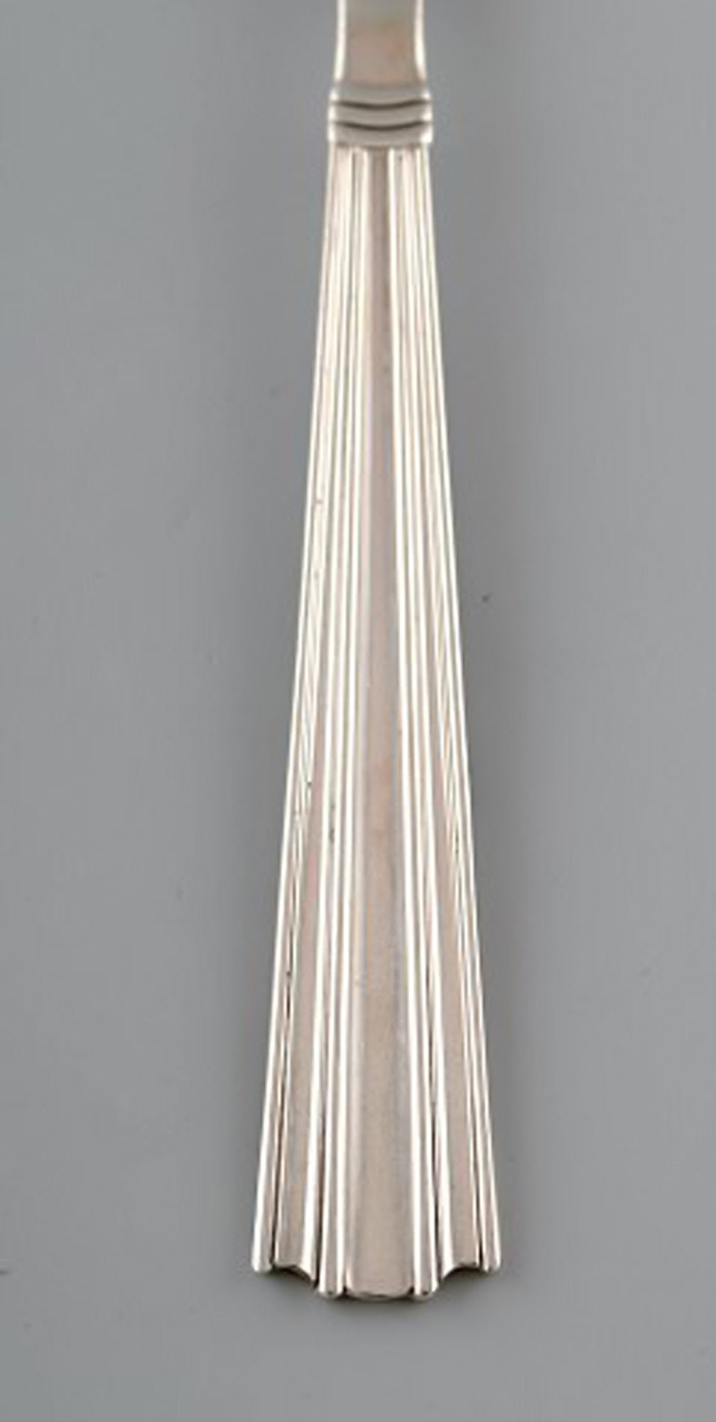French Art deco dinner service in plated silver. Consisting of dinner knives, dinner forks and - 5
