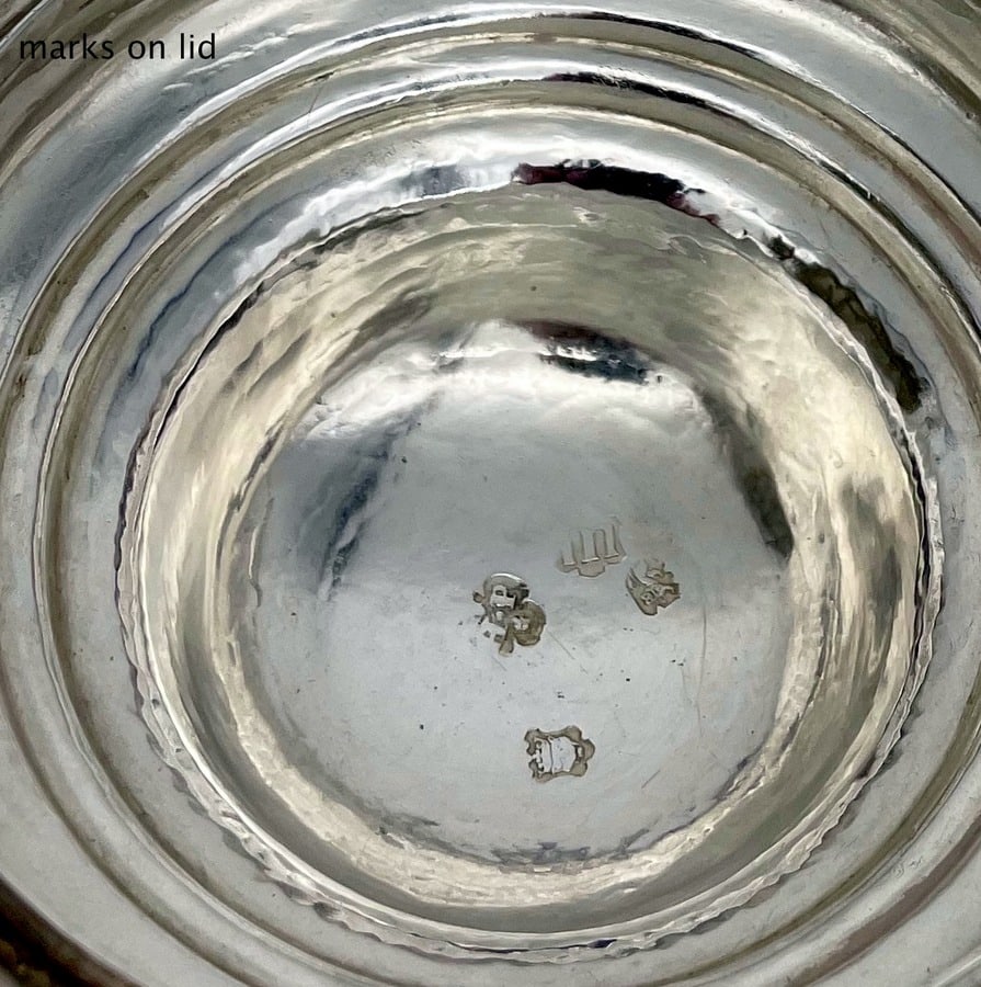 Mid 18th Century Antique George III Silver Tankard & Cover London 1747 Humphrey Payne - 9