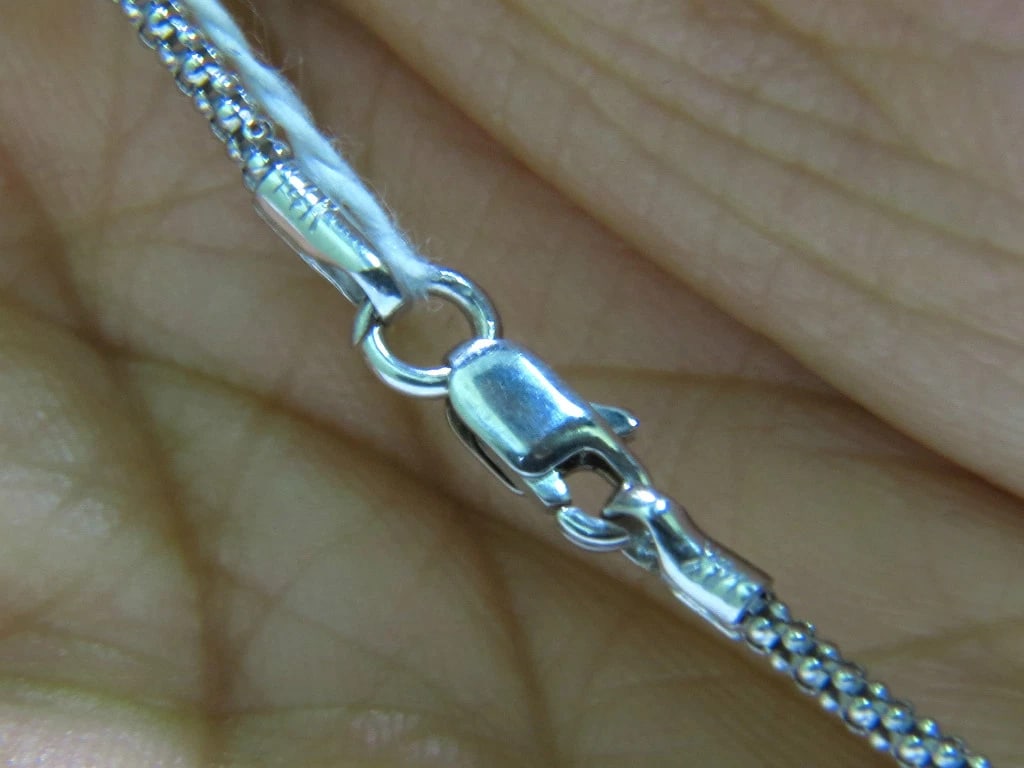 1.10CT DIAMONDS MODERN DECO DIAMOND NECKLACE ITALY+ - 7