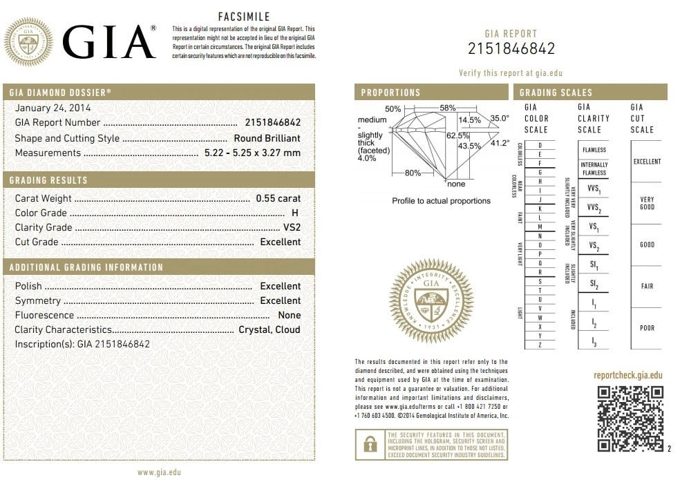 GIA Certified 4.60ct. Matching diamond cluster circular earrings omega 14kt - 7