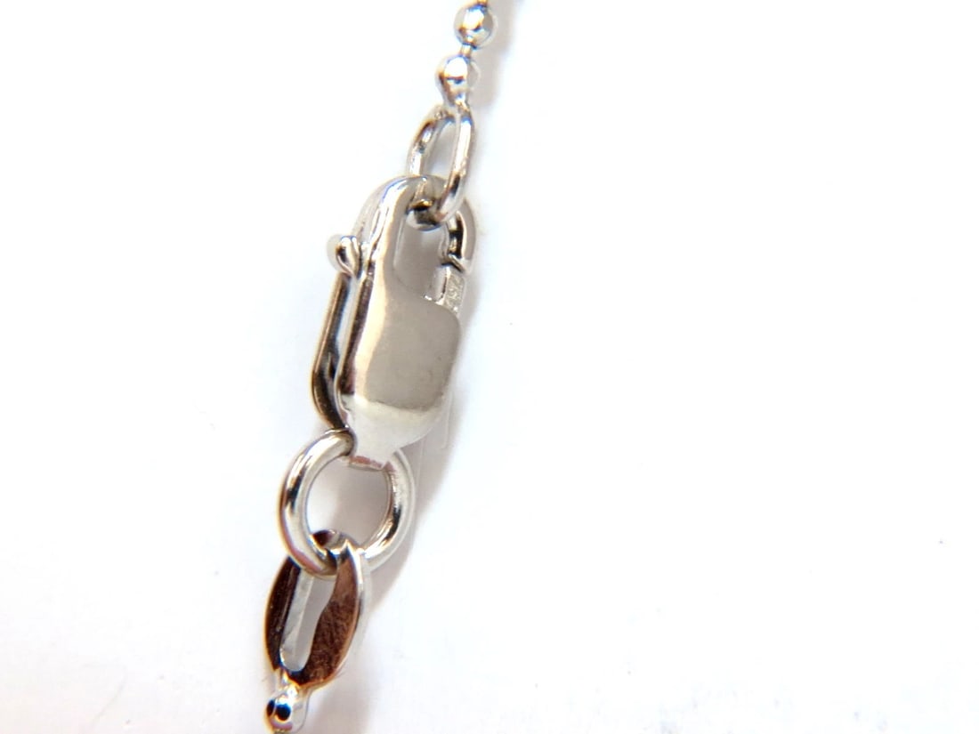 1.00CT NATURAL DIAMONDS MARQUISE CLUSTER HALO PENDANT BALL CHAIN NECKLACE+ - 8
