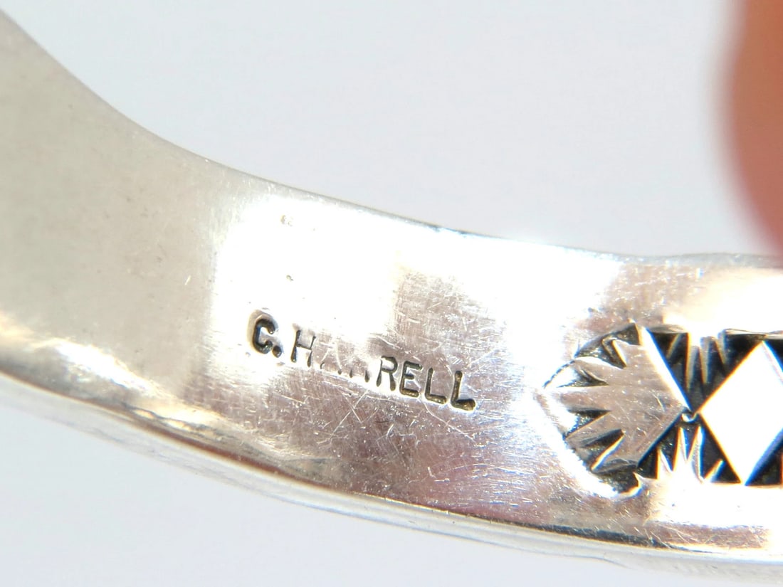 Designer: C. Harrell Dangling earrings & Bangle Bracelet 14kt & 925 - 7