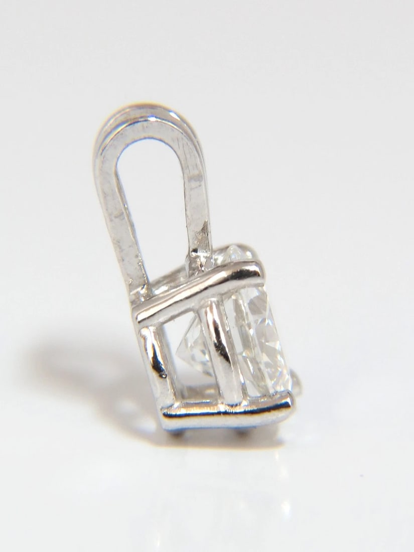 .70CT GIA E/VS1 SOLITAIRE DIAMOND PENDANT 14KT WHITE GOLD + - 4