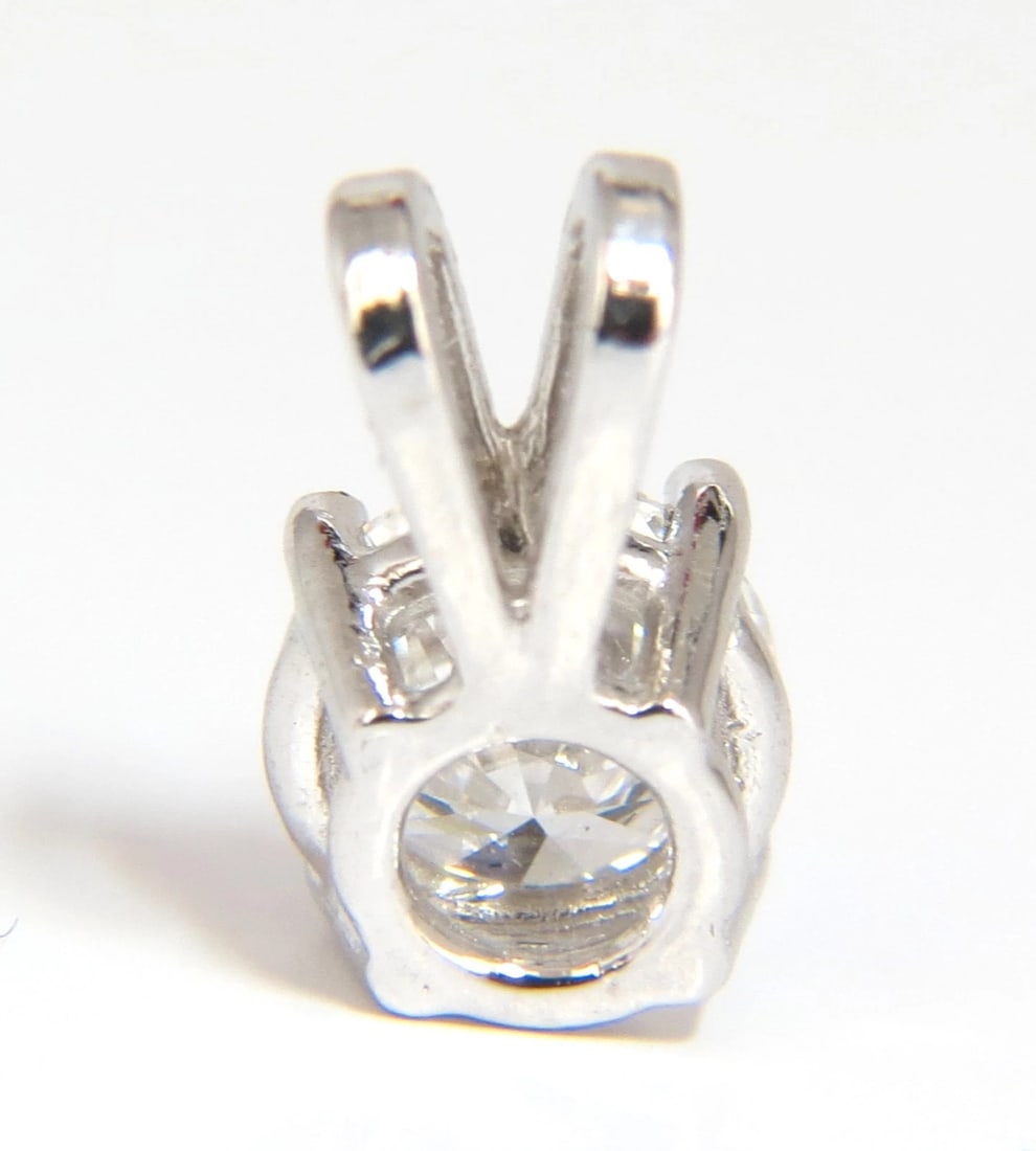 .70CT GIA E/VS1 SOLITAIRE DIAMOND PENDANT 14KT WHITE GOLD + - 5