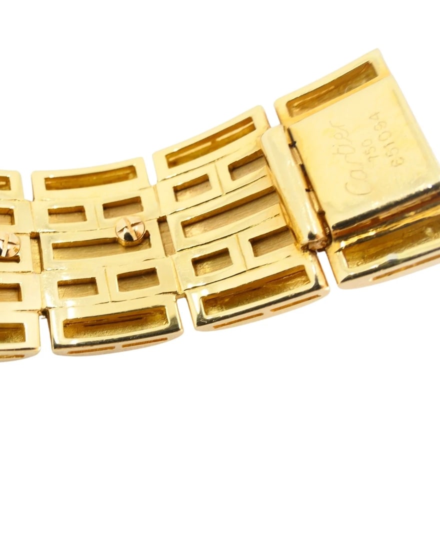 Cartier Walking Panthere Bracelet Diamond Gold Bracelet - 10