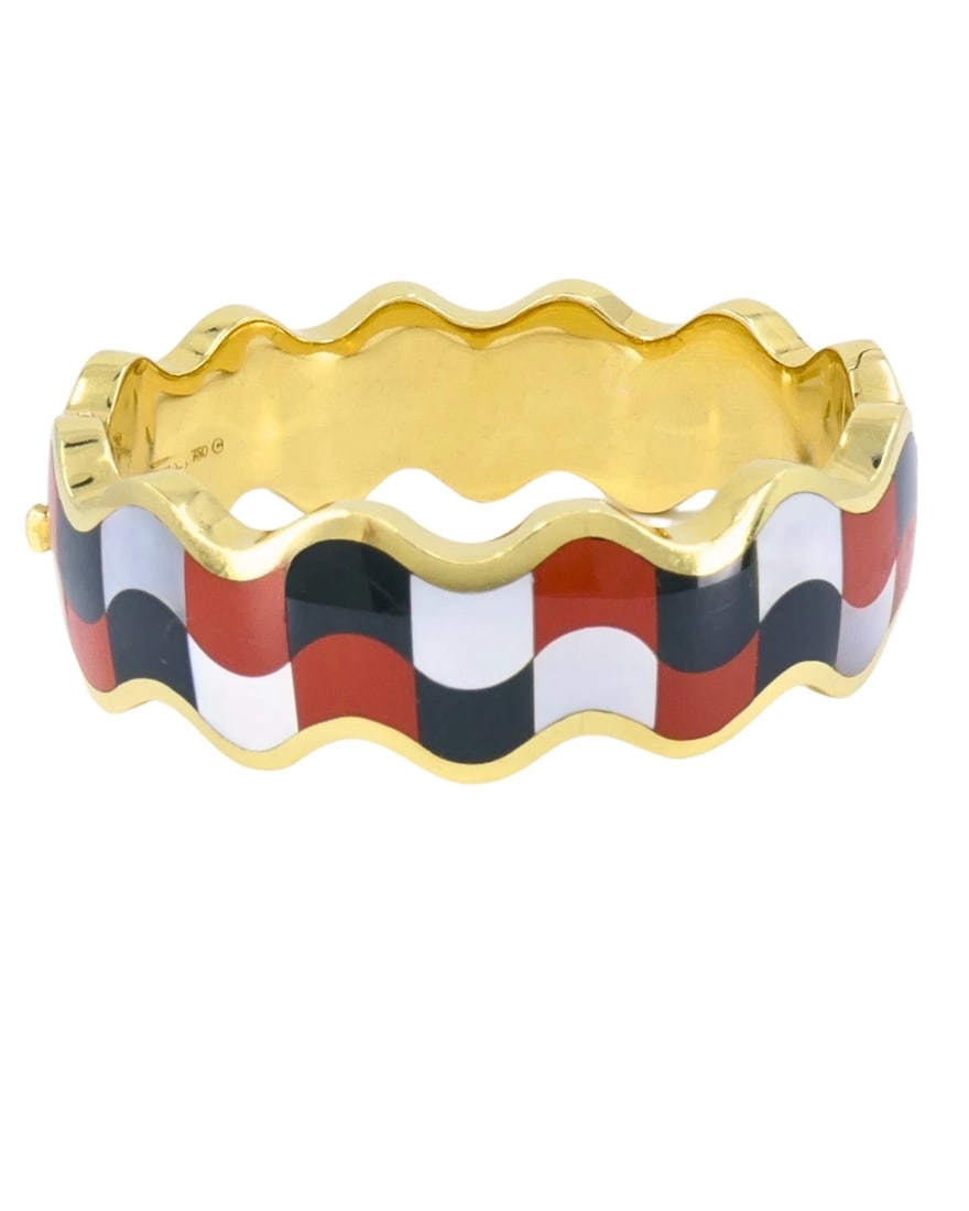 Angela Cummings for Tiffany & Co. Geometric Cuff 18k Gold Bracelet - 4