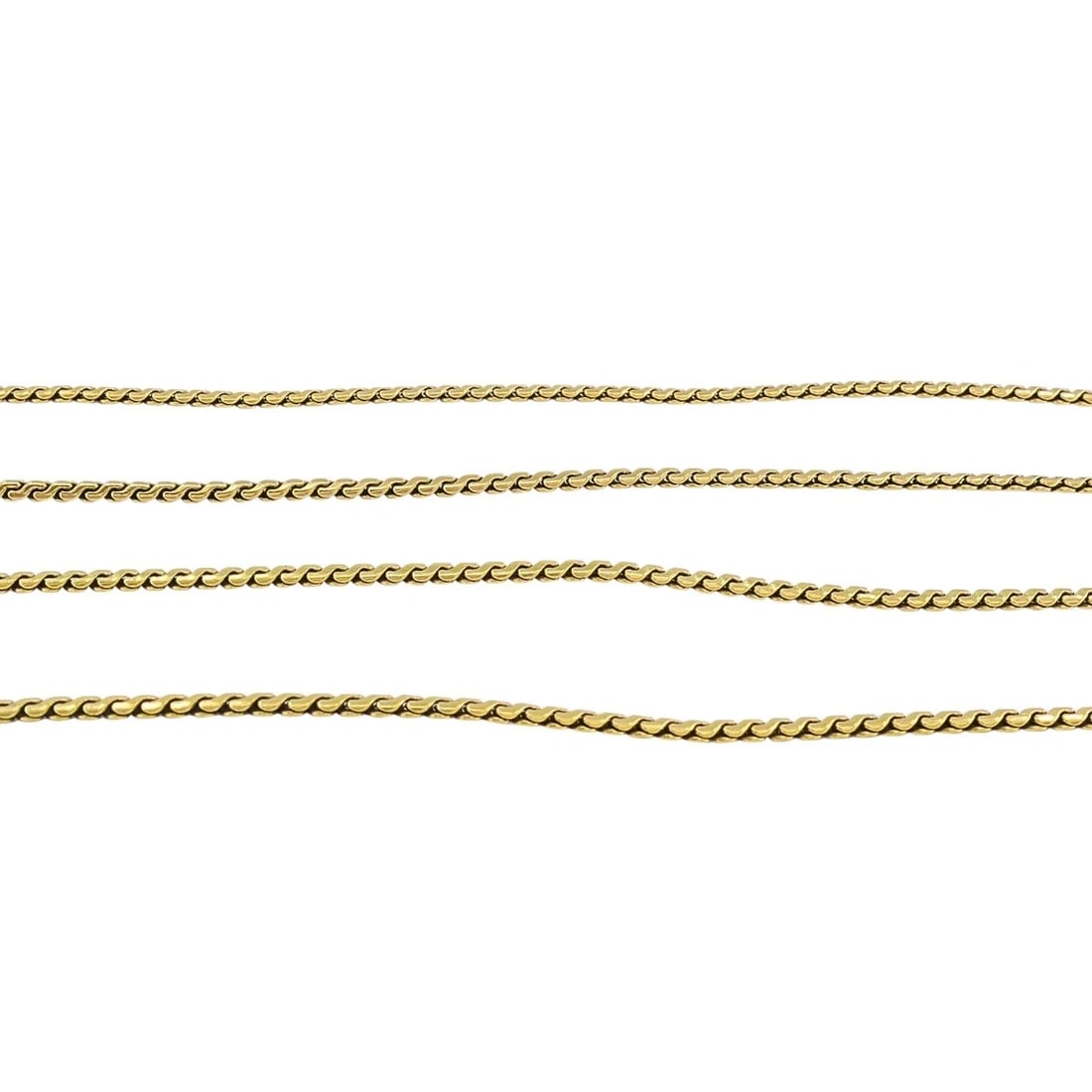 Platinum Diamond Bar Pendant 18k Gold Chain Necklace - 8