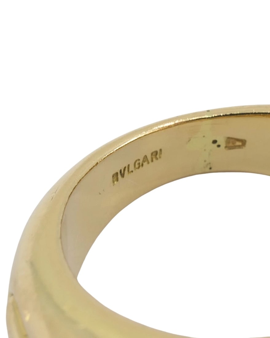 Bvlgari Bulgari Gemstone 18k Gold Cocktail Ring - 5