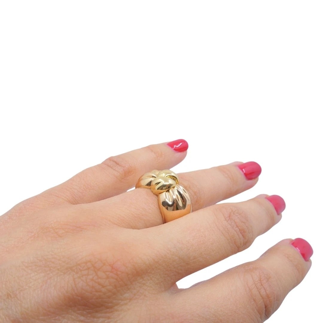 Van Cleef & Arpels 18k Two-Tone Gold Knot Ring - 3
