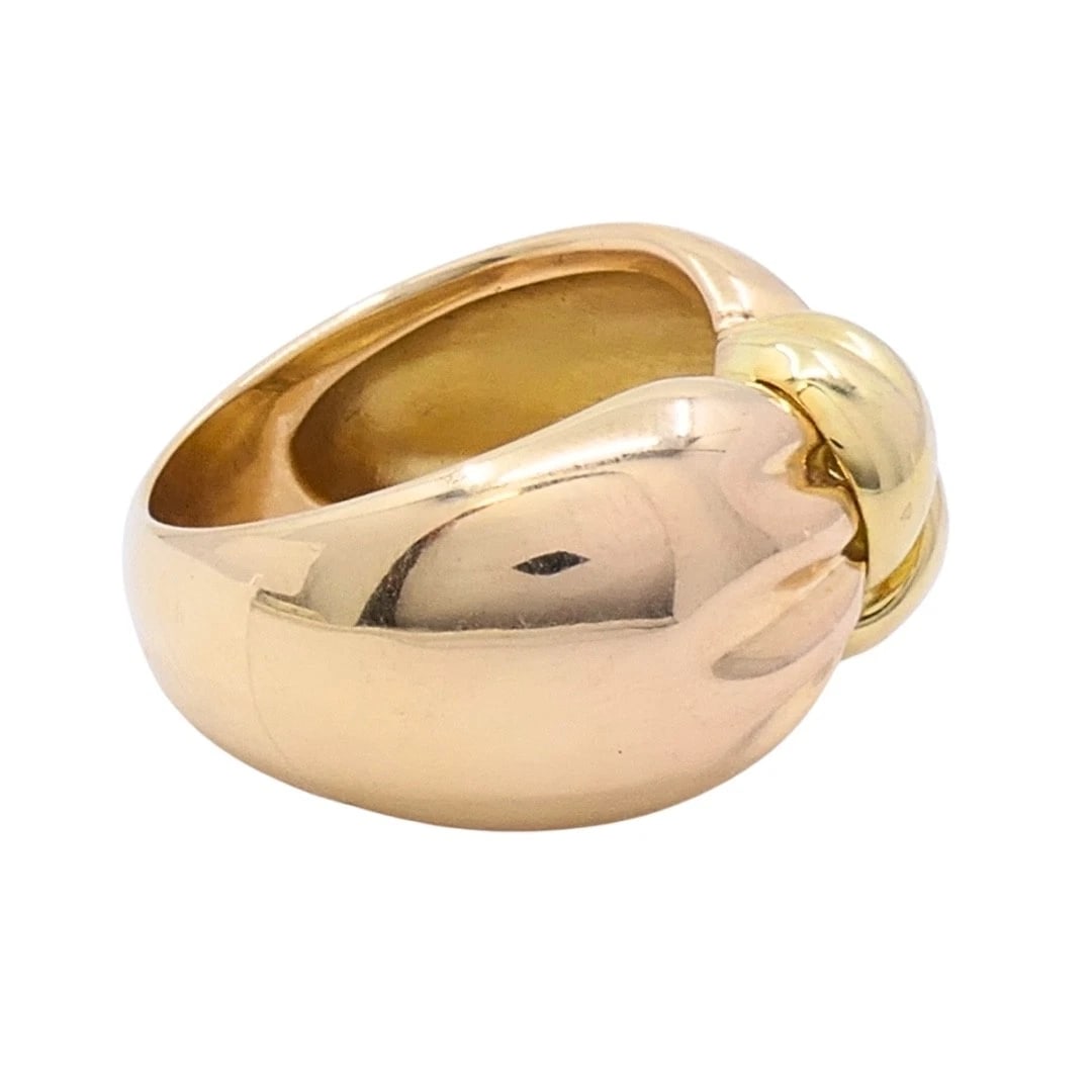 Van Cleef & Arpels 18k Two-Tone Gold Knot Ring - 7