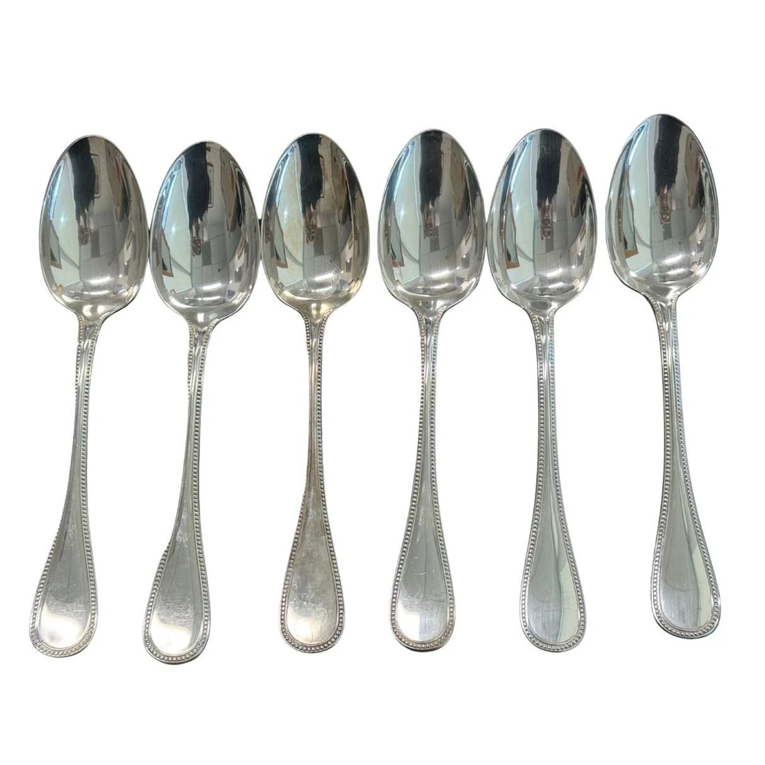 Vintage Christofle French Silver Plated 6 Piece Dinnerware Set - 5
