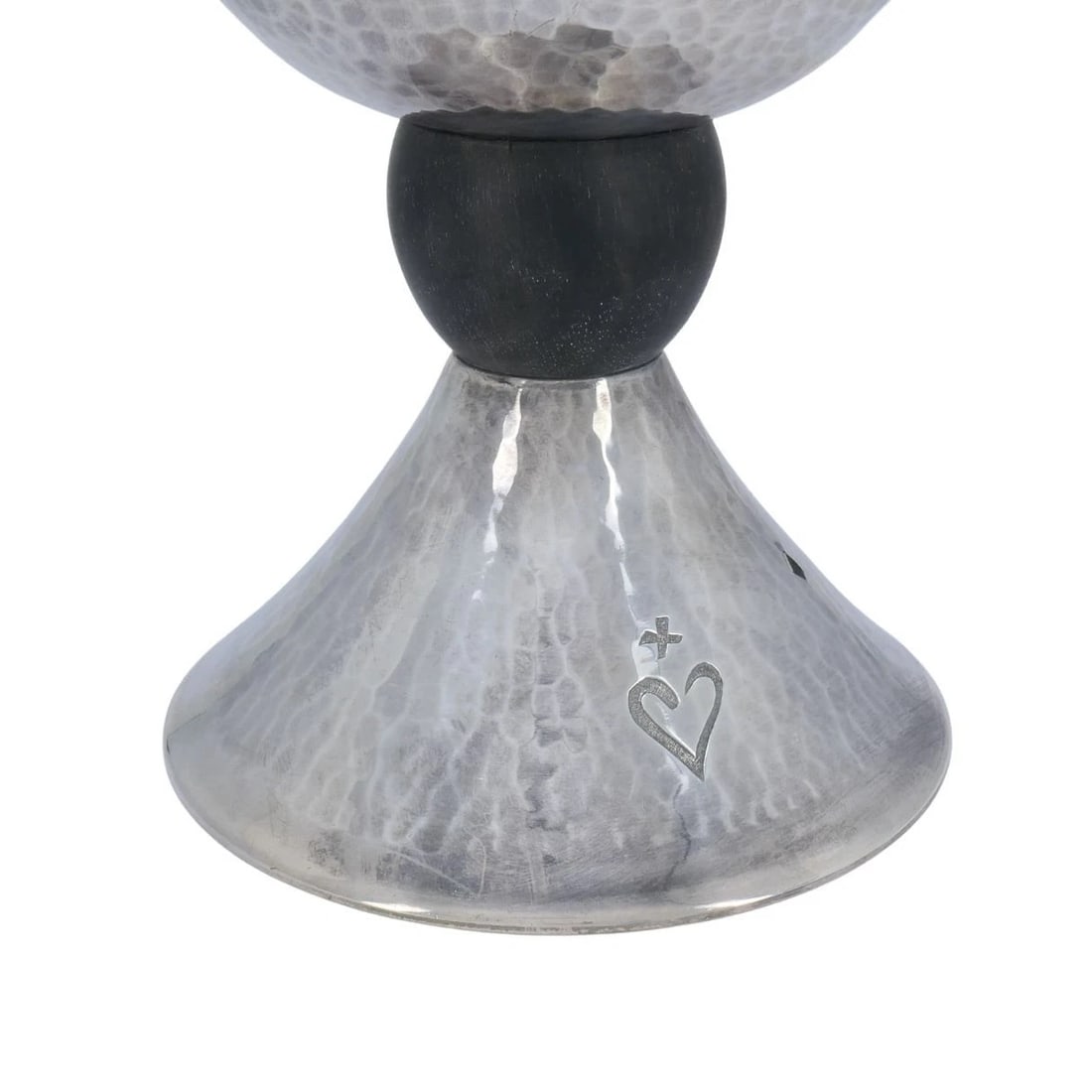 1920’s French Sterling Silver Large Challah Goblet Cup - 2
