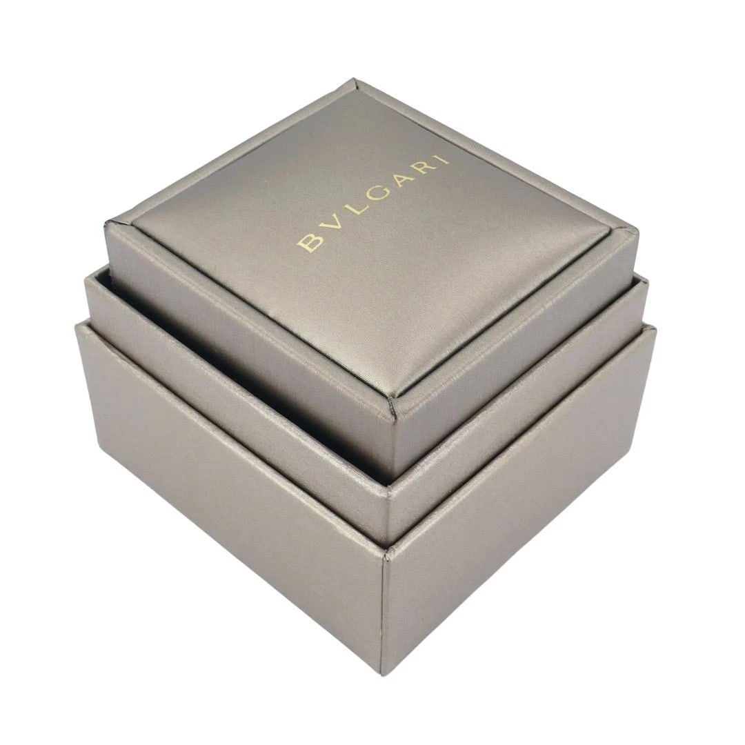 Bvlgari Yellow Sapphire Platinum Eternity Band Bulgari Ring - 5