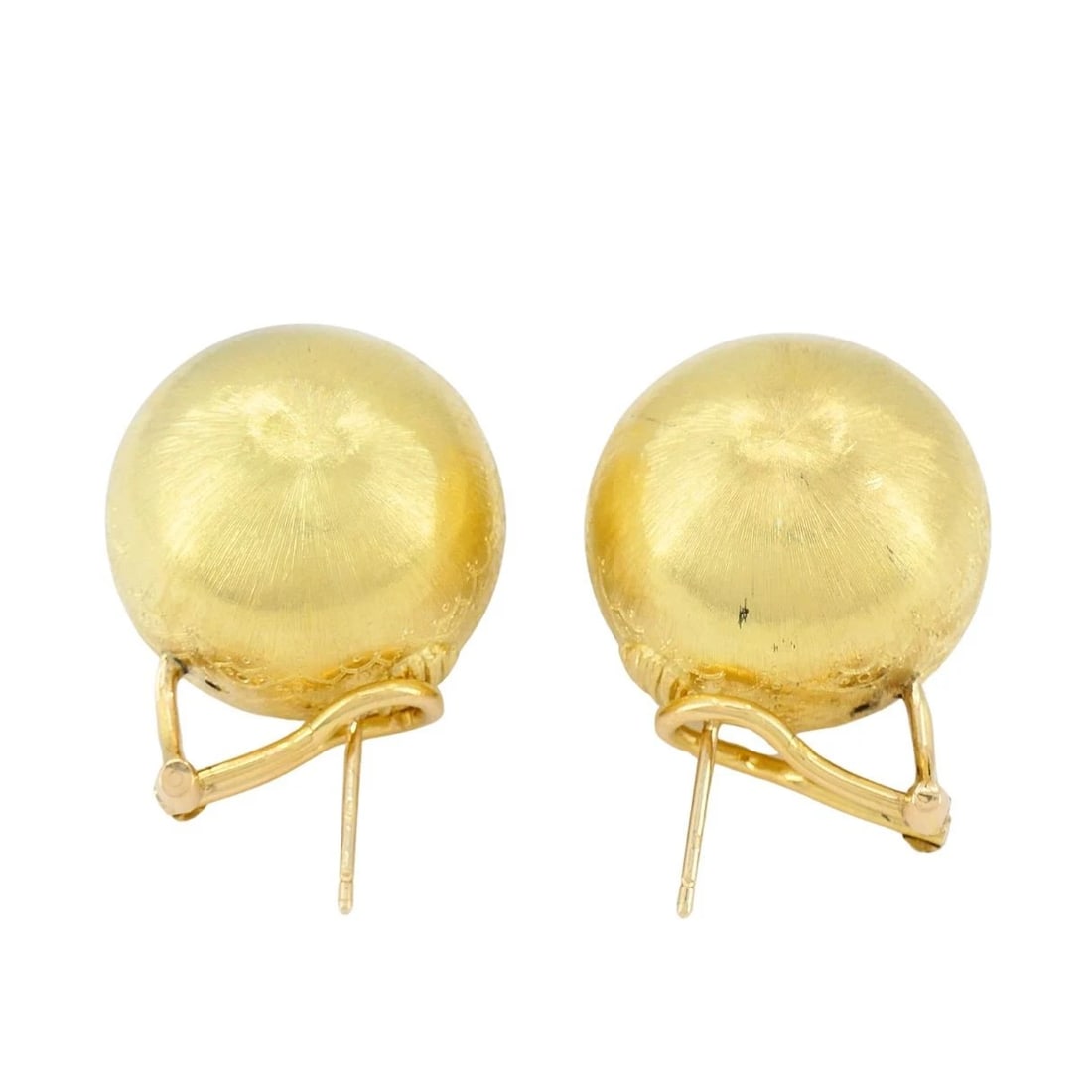 Vintage Buccellati 18k Gold Ball Earrings - 10