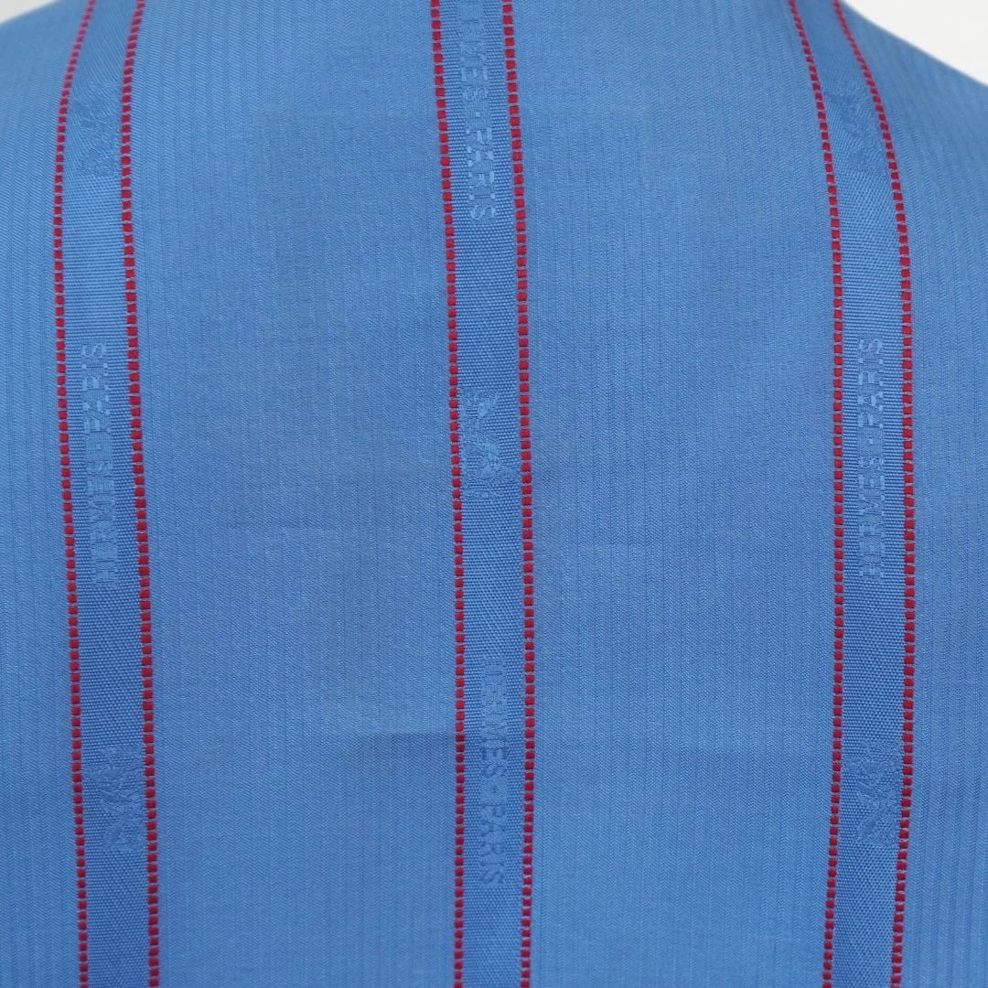 Hermès Blue Silk Buttoned Vest - 6