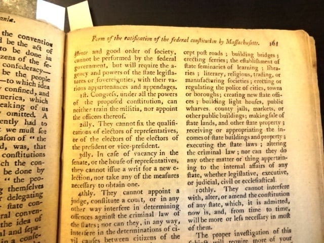 1788 American Museum Magazine Constitution - 3