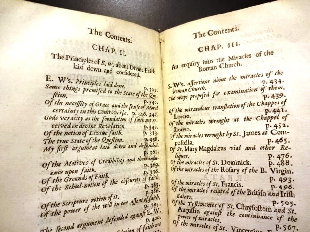 1673 Stillingfleet Treatises Idolatry Church of Rome - 3