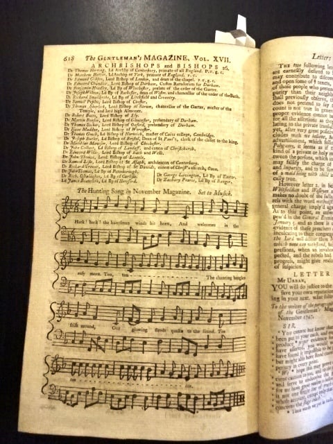 1747 Volume Gentlemans Magazine Vesuvius History - 6
