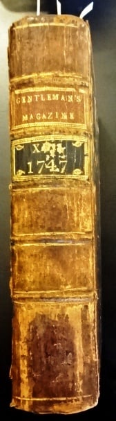 1747 Volume Gentlemans Magazine Vesuvius History - 7