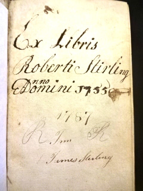 1750 Buchanan Paraphrase of Psalms of David Stirling Library - 2