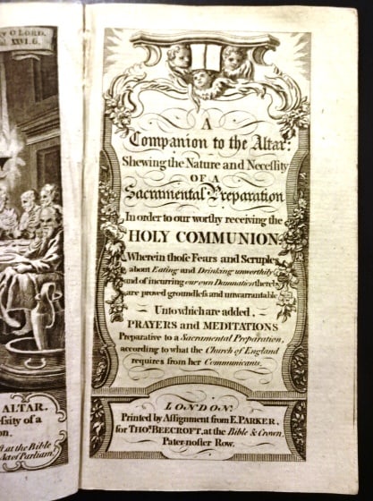 1780 A Companion to the Altar for Holy Communion - 2