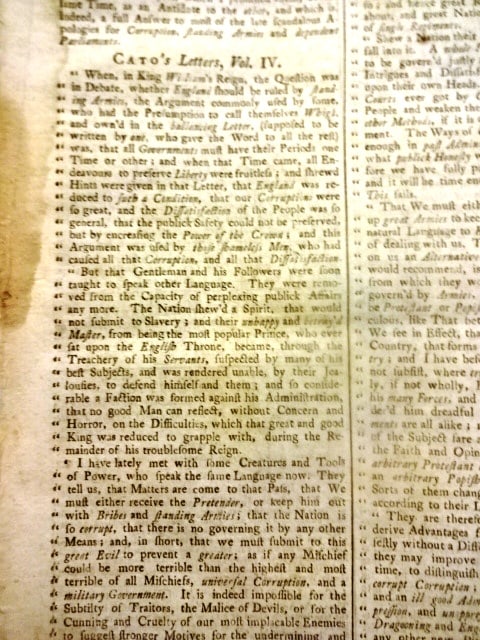 1732 English Newspaper Lot The Craftsman - 4