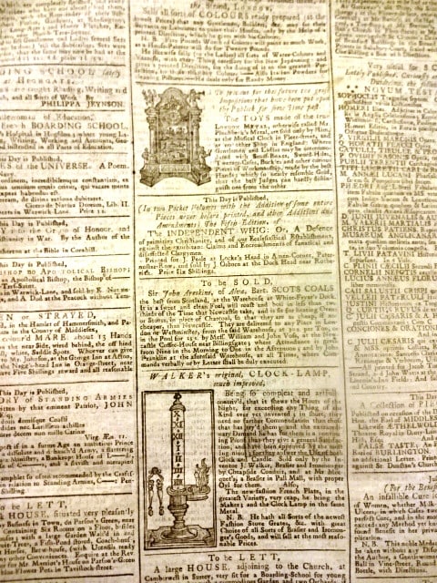 1732 English Newspaper Lot The Craftsman - 5