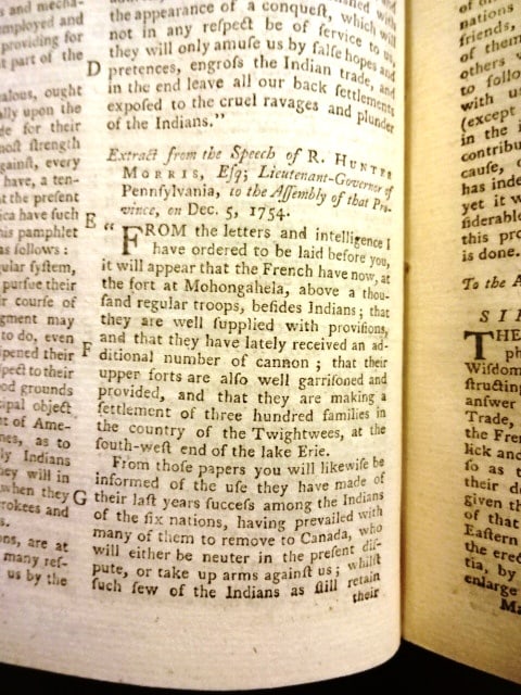 1755 London Magazine Gravity America - 4