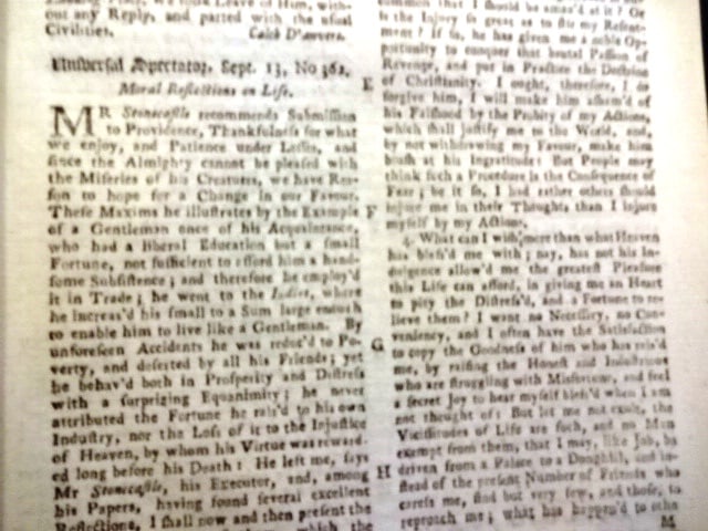 1735 Gentlemans Magazine English Politics - 2