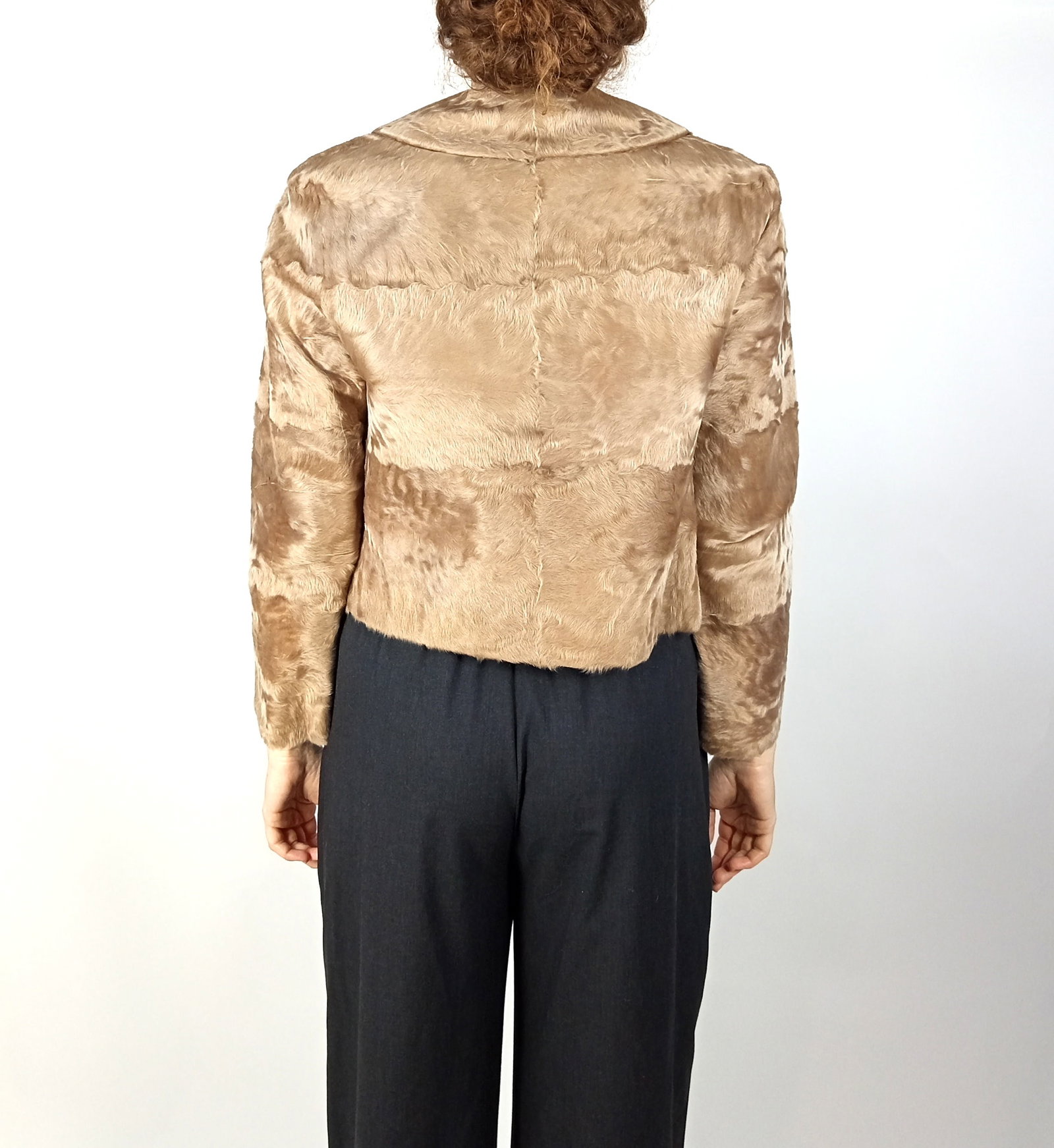 GOLDEN LAMB FUR JACKET EU: M - US:14 - 6