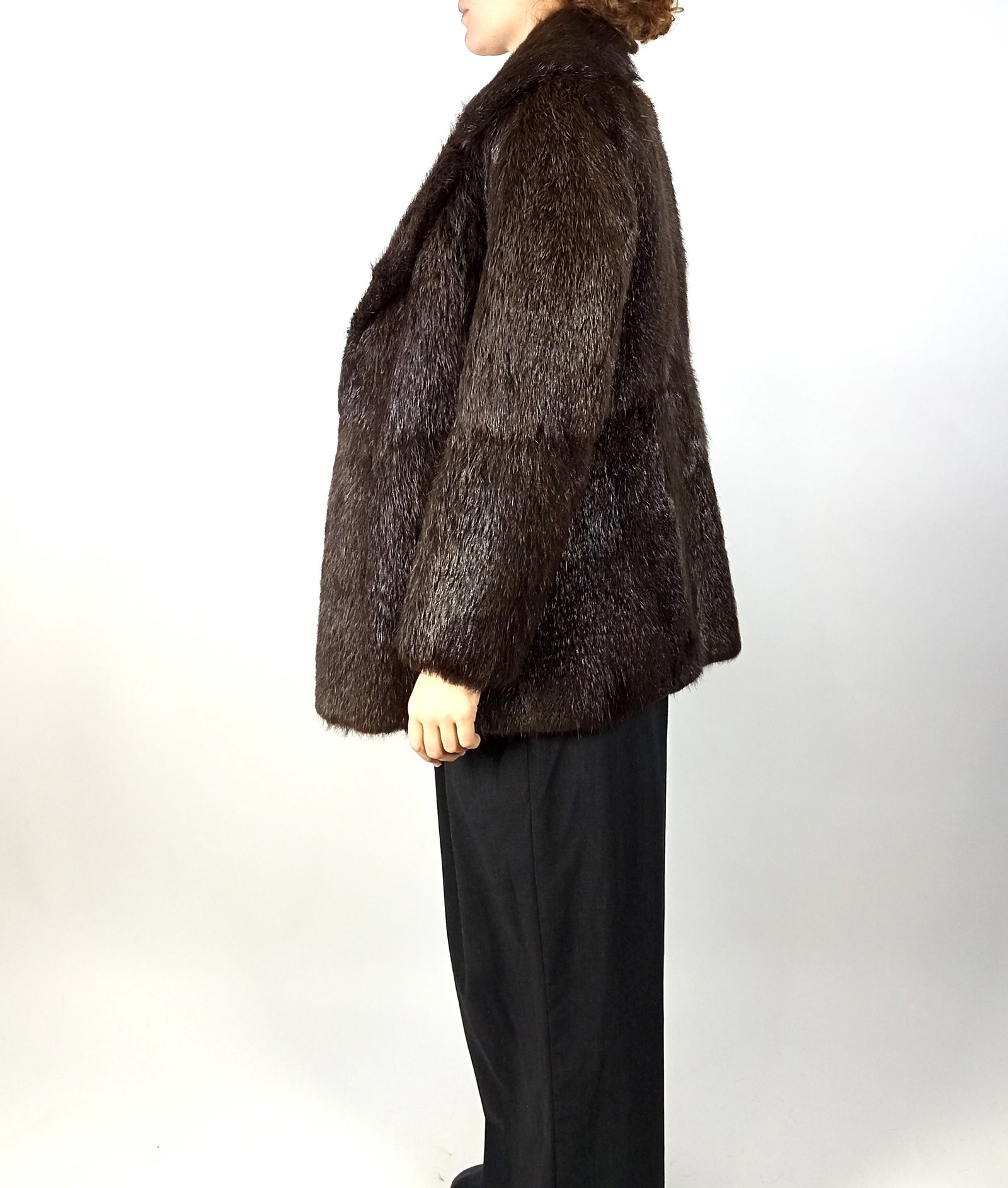 BEAVER FUR JACKET EU: S - US:8 - 4