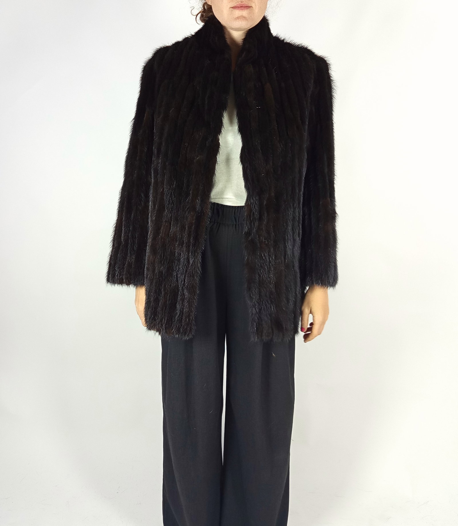 MAHOGANY MINK FUR JACKET EU: S ; US: 6 - 2
