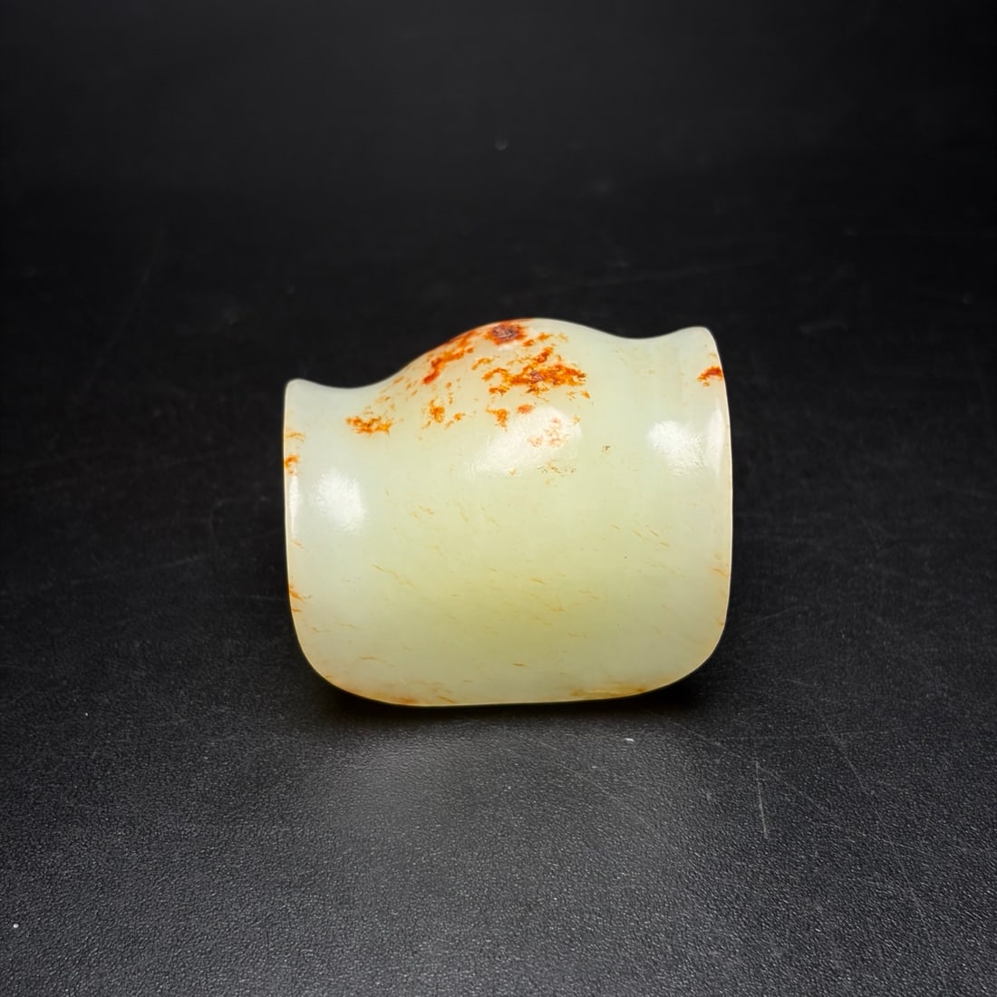 Natural Hetian Jade Turtle Shell Pendnat - 3