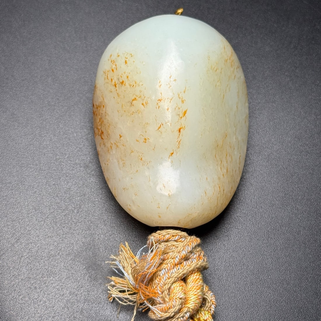 Natural Hetian Jade Original Stone Pendant - 3